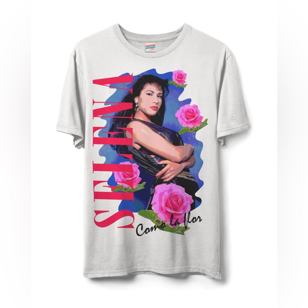Junk Food Clothing Vintage T Shirt Selena Como La Flor Tee